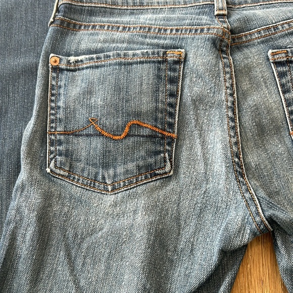 7 For All Mankind Bootcut Jeans, Size 28 - Picture 10 of 12